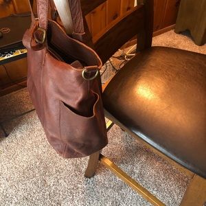 leather tote